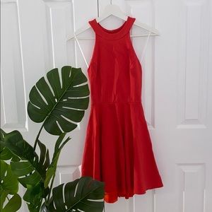 Lulus Halter Skater Dress